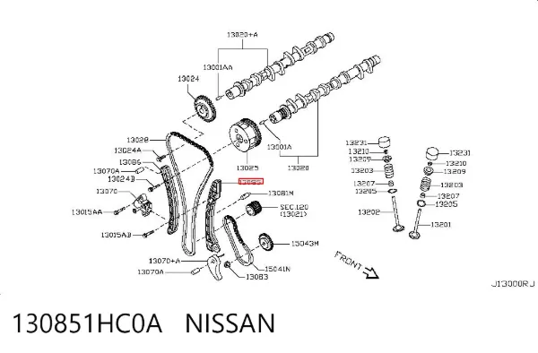 130851HC0A Nissan/Infiniti