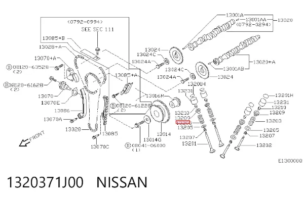  1320371J00 Nissan/Infiniti