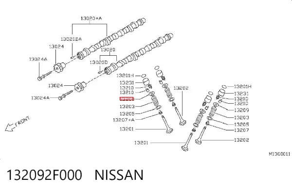  132092F000 Nissan/Infiniti