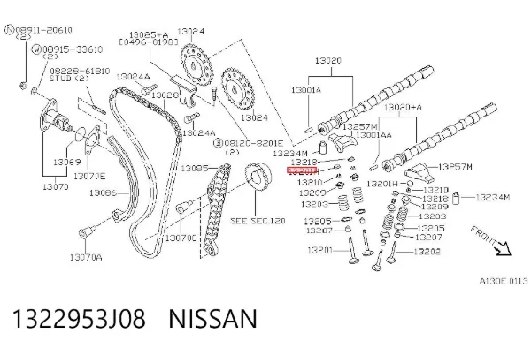  1322953J08 Nissan/Infiniti