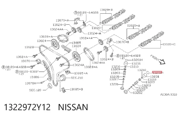  1322972Y12 Nissan/Infiniti