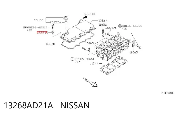  13268AD21A Nissan/Infiniti