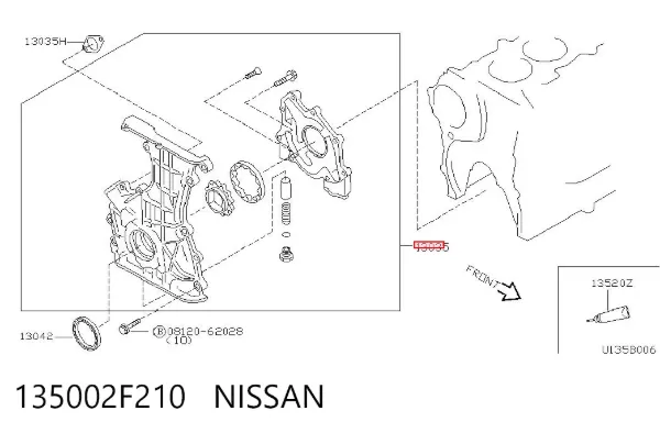 135002F210 Nissan/Infiniti