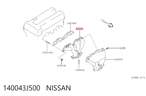  140043J500 Nissan/Infiniti