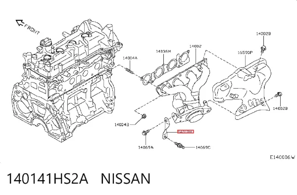 140141HS2A Nissan/Infiniti