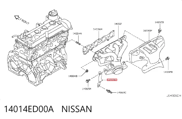  14014ED00A Nissan/Infiniti