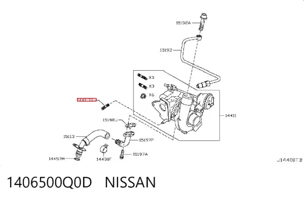  1406500Q0D Nissan/Infiniti