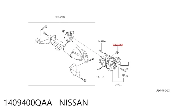  1409400QAA Nissan/Infiniti