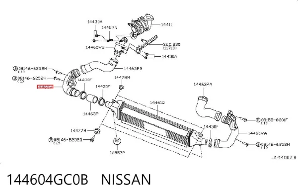  144604GC0B Nissan/Infiniti
