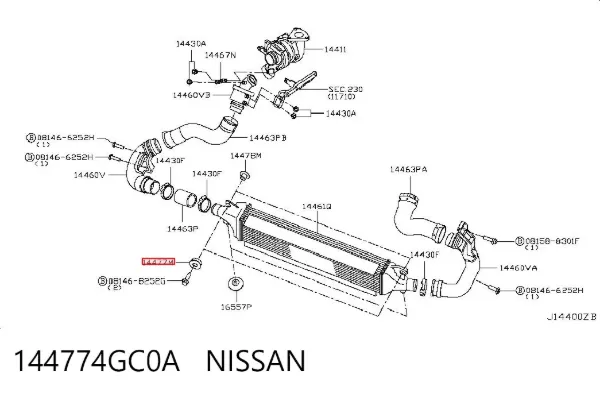  144774GC0A Nissan/Infiniti