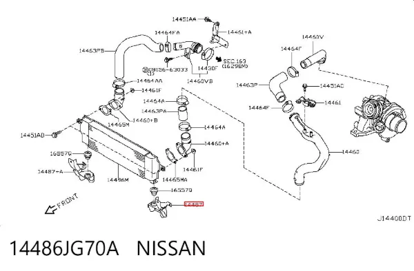 14486JG70A Nissan/Infiniti