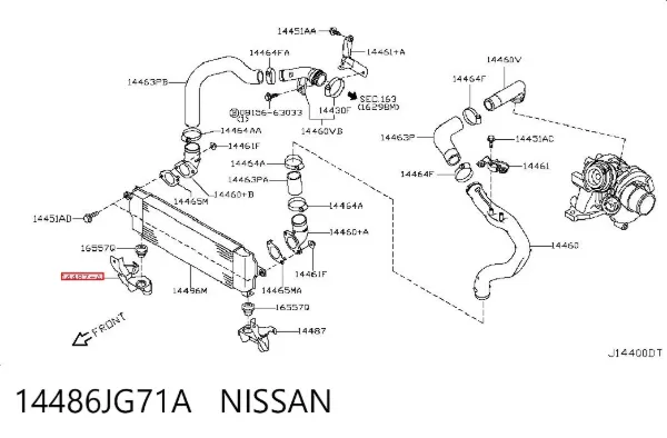  14486JG71A Nissan/Infiniti