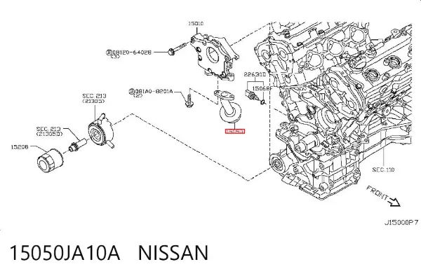  15050JA10A Nissan/Infiniti
