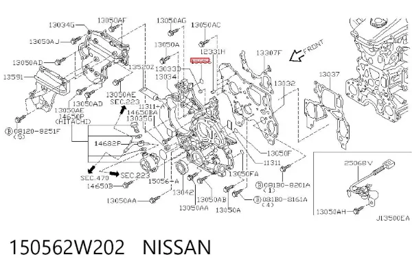  150562W202 Nissan/Infiniti