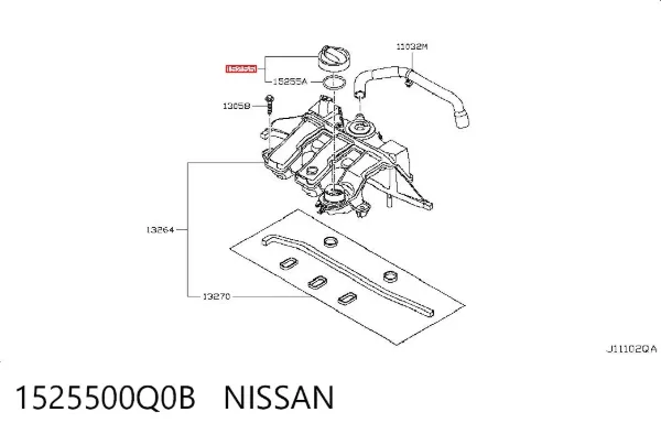  1525500Q0B Nissan/Infiniti