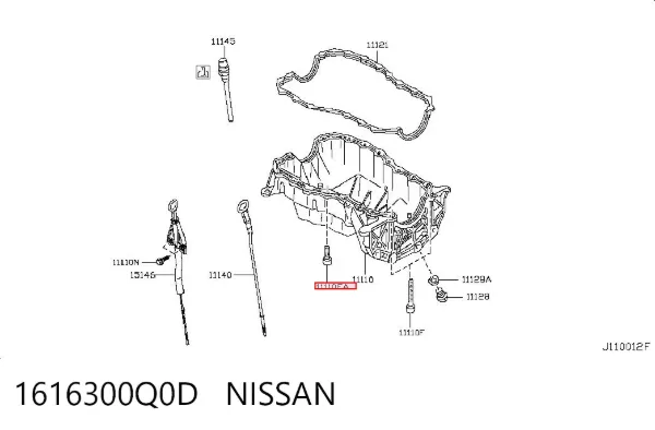  1616300Q0D Nissan/Infiniti