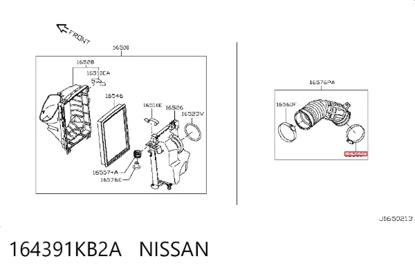  164391KB2A Nissan/Infiniti