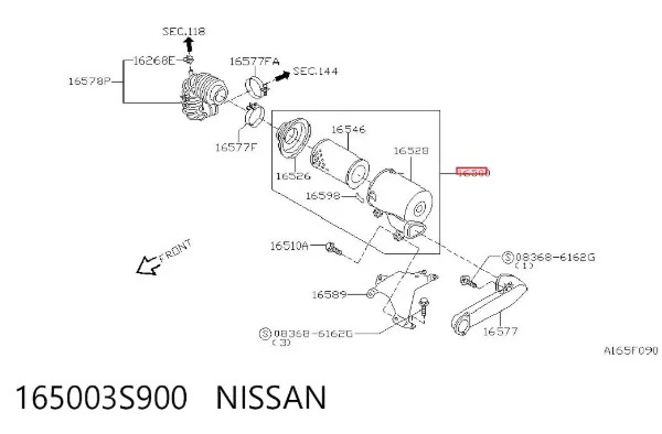  165003S900 Nissan/Infiniti