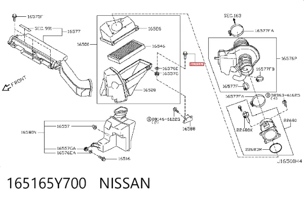  165165Y700 Nissan/Infiniti