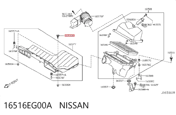  16516EG00A Nissan/Infiniti