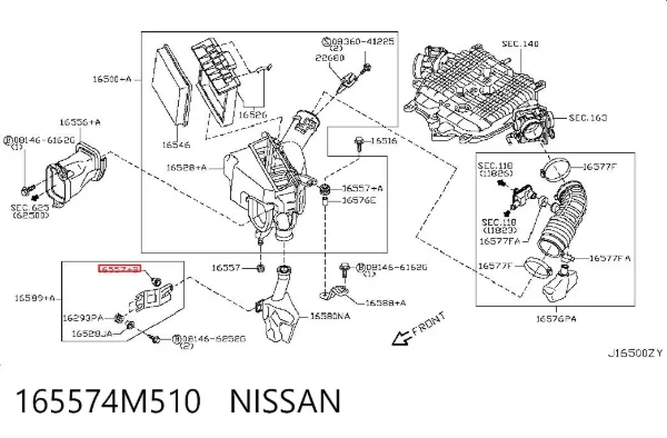  165574M510 Nissan/Infiniti