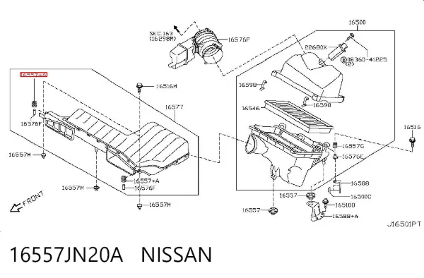  16557JN20A Nissan/Infiniti