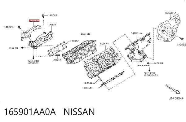  165901AA0A Nissan/Infiniti