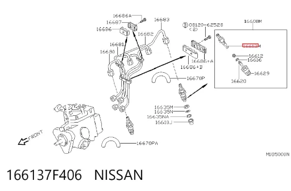  166137F406 Nissan/Infiniti