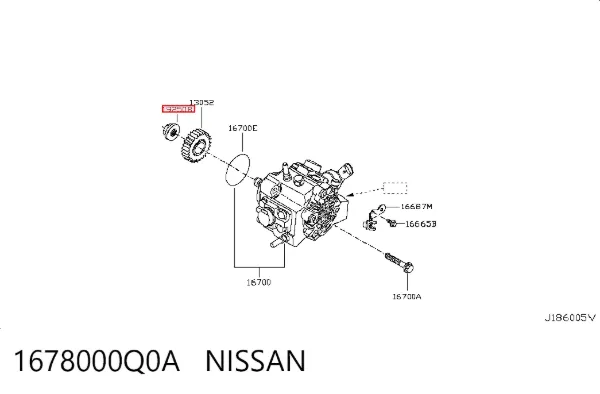  1678000Q0A Nissan/Infiniti