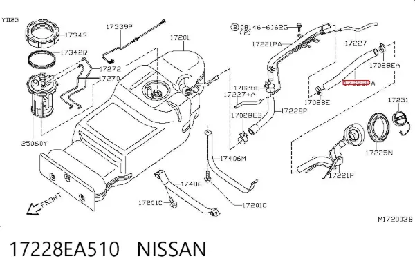  17228EA510 Nissan/Infiniti
