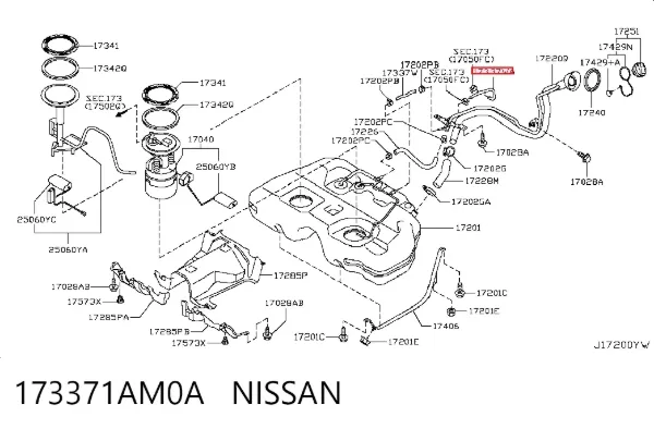  173371AM0A Nissan/Infiniti