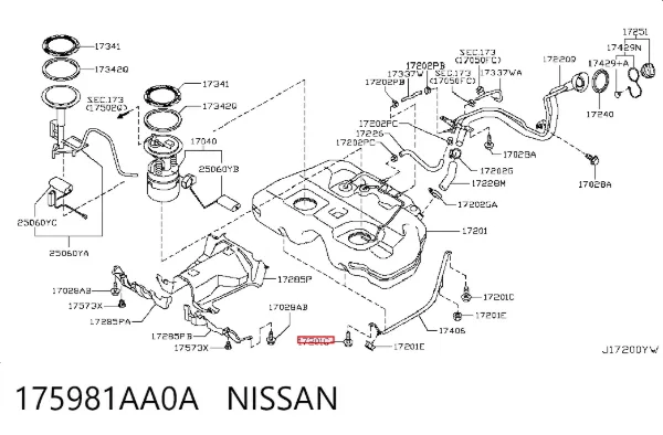  175981AA0A Nissan/Infiniti