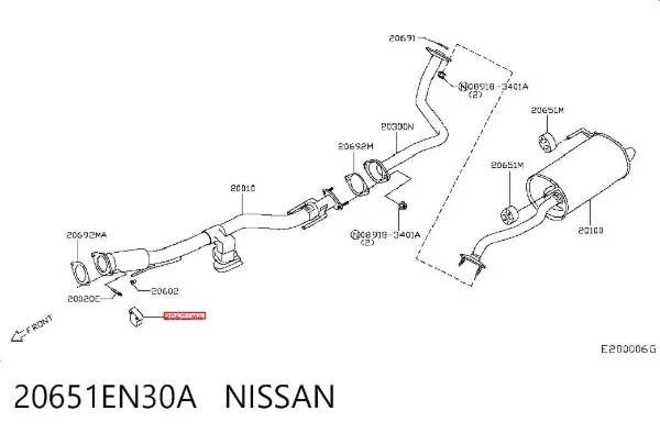  20651EN30A Nissan/Infiniti