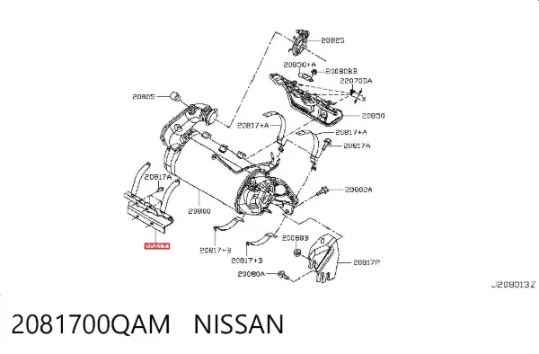  2081700QAM Nissan/Infiniti
