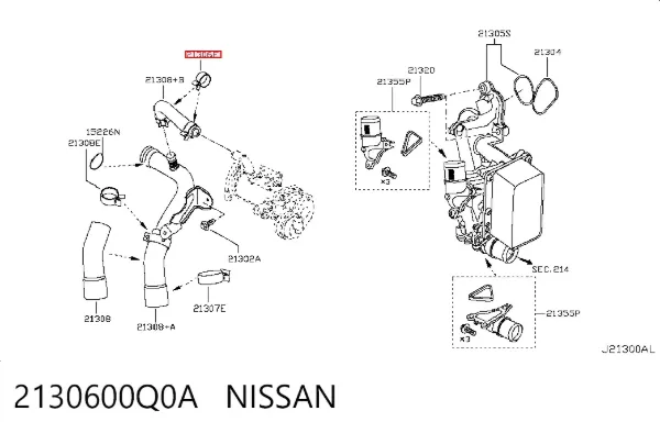  2130600Q0A Nissan/Infiniti
