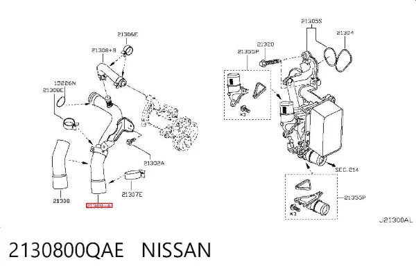  2130800QAE Nissan/Infiniti