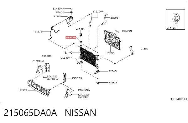  215065DA0A Nissan/Infiniti