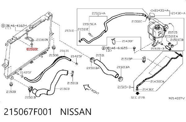  215067F001 Nissan/Infiniti