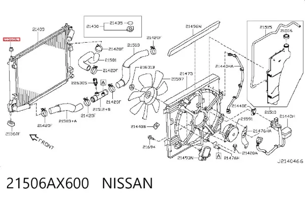  21506AX600 Nissan/Infiniti