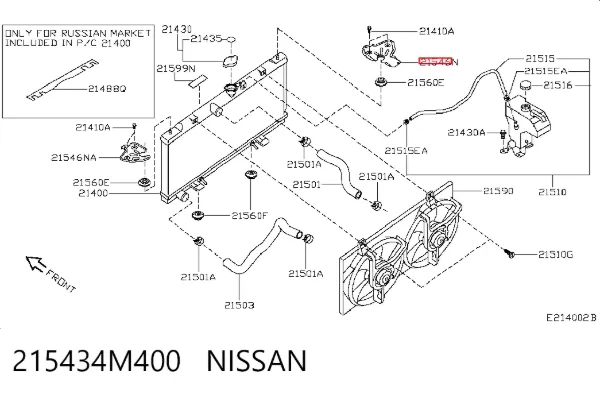  215434M400 Nissan/Infiniti