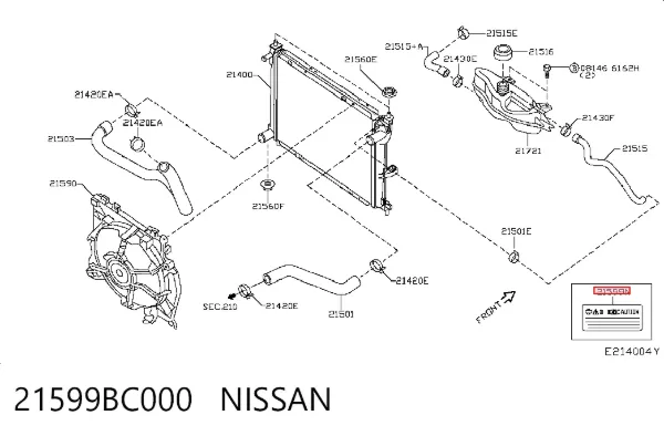  21599BC000 Nissan/Infiniti