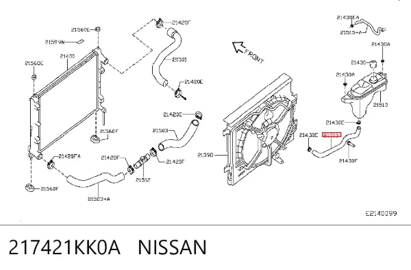  217421KK0A Nissan/Infiniti