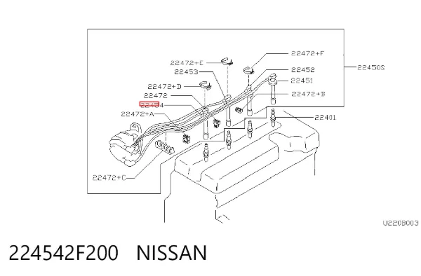  224542F200 Nissan/Infiniti
