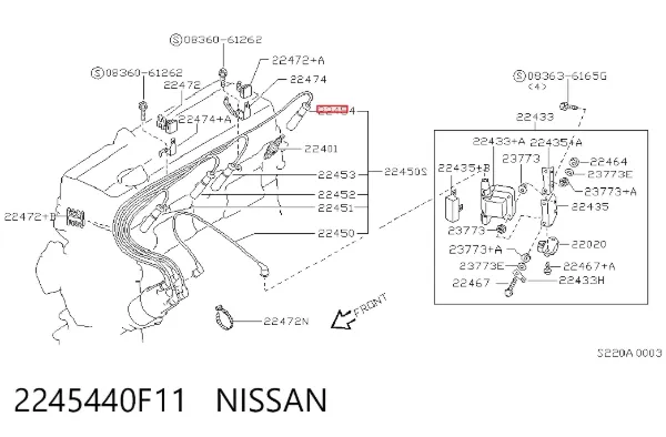  2245440F11 Nissan/Infiniti