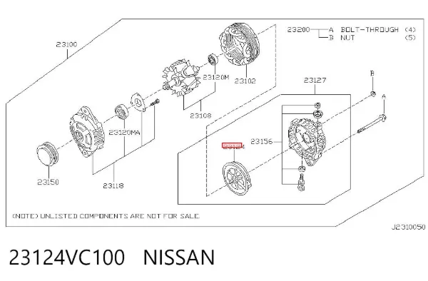  23124VC100 Nissan/Infiniti