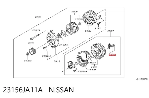  23156JA11A Nissan/Infiniti