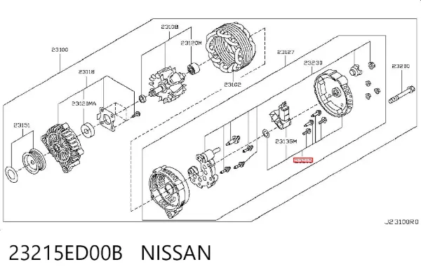  23215ED00B Nissan/Infiniti