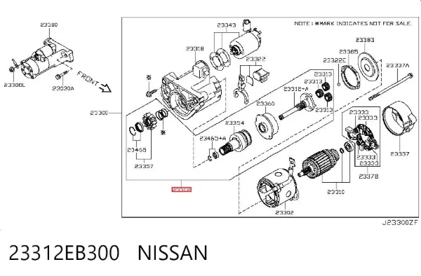  23312EB300 Nissan/Infiniti