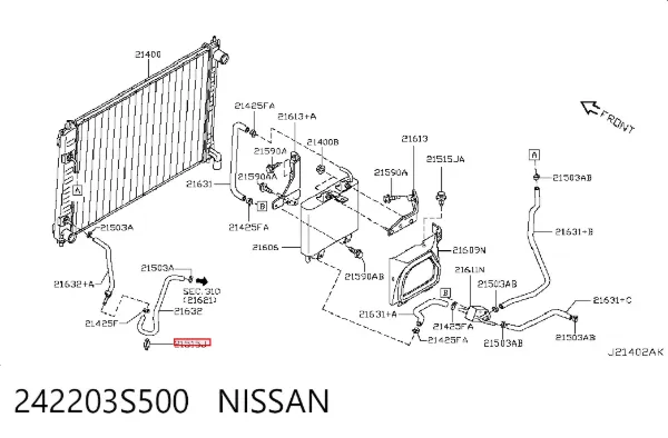  242203S500 Nissan/Infiniti