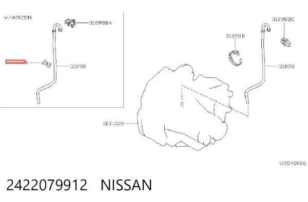  2422079912 Nissan/Infiniti